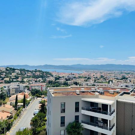 Tres Bel Appartement -Residence Avec Piscine Sur Le Toit Et Vue Panoramique Saint-Raphael  Ngoại thất bức ảnh