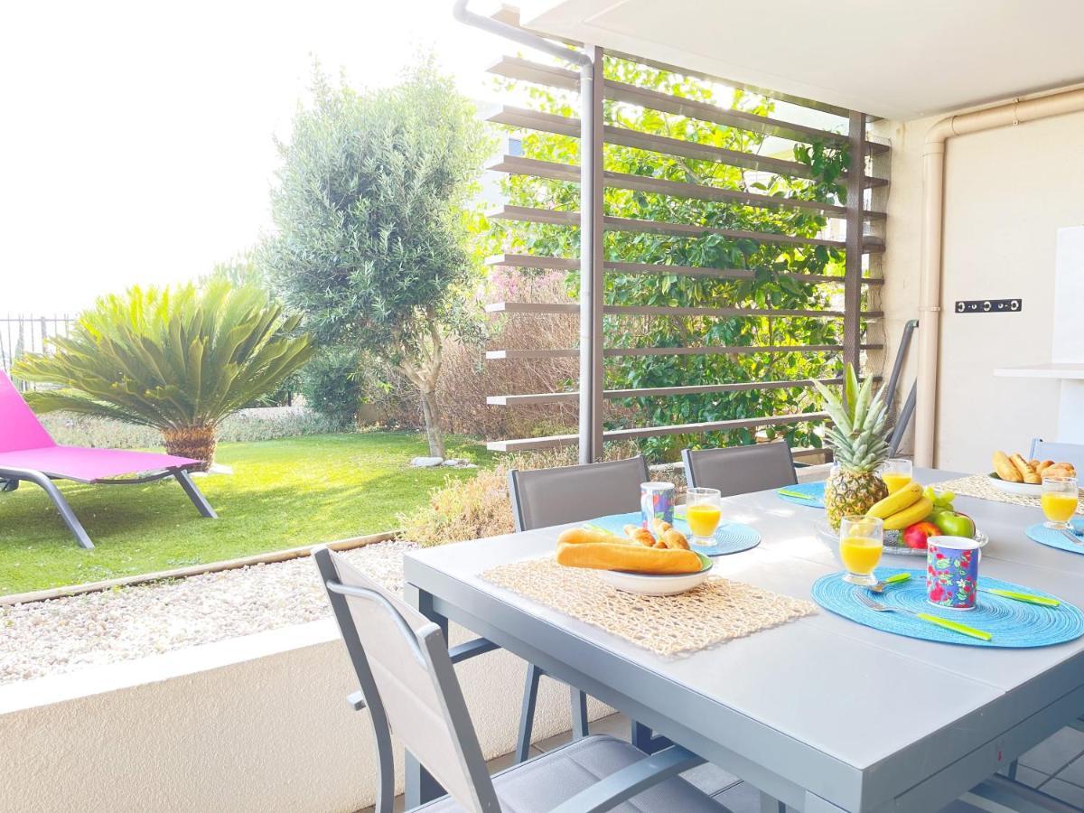 Tres Bel Appartement -Residence Avec Piscine Sur Le Toit Et Vue Panoramique Saint-Raphael  Ngoại thất bức ảnh